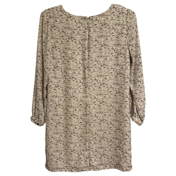 Lila Rose Tunic Style Dress Cream/Black Size 10 - Picture 5 of 12